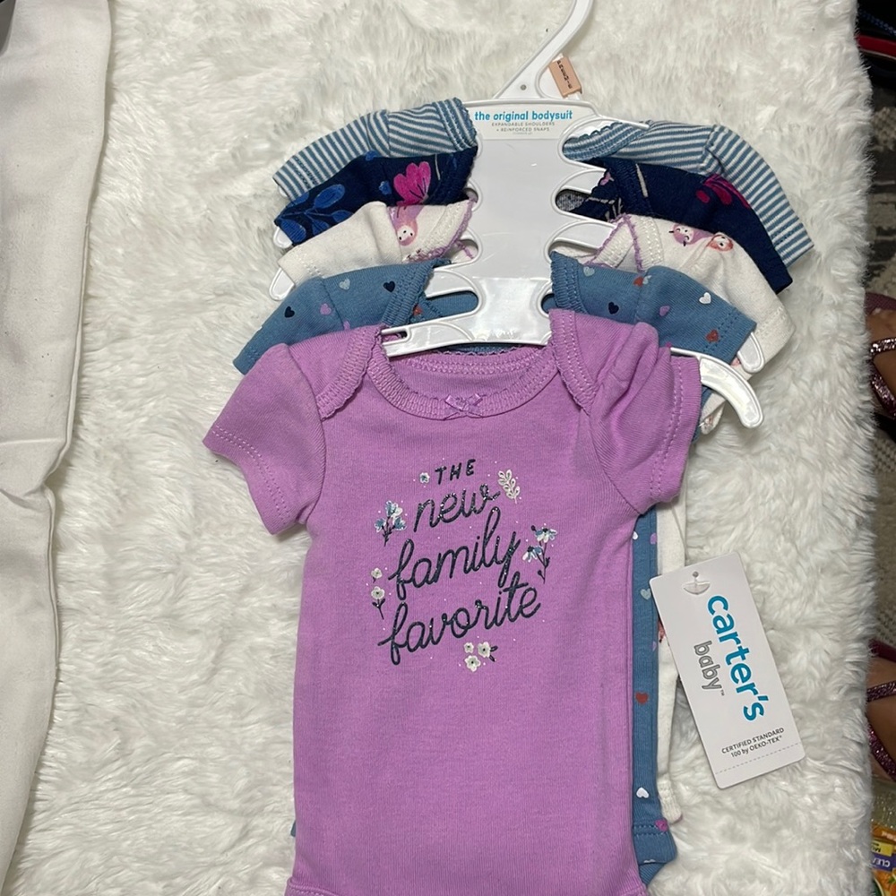 Carter’s babygirl preemie onesies